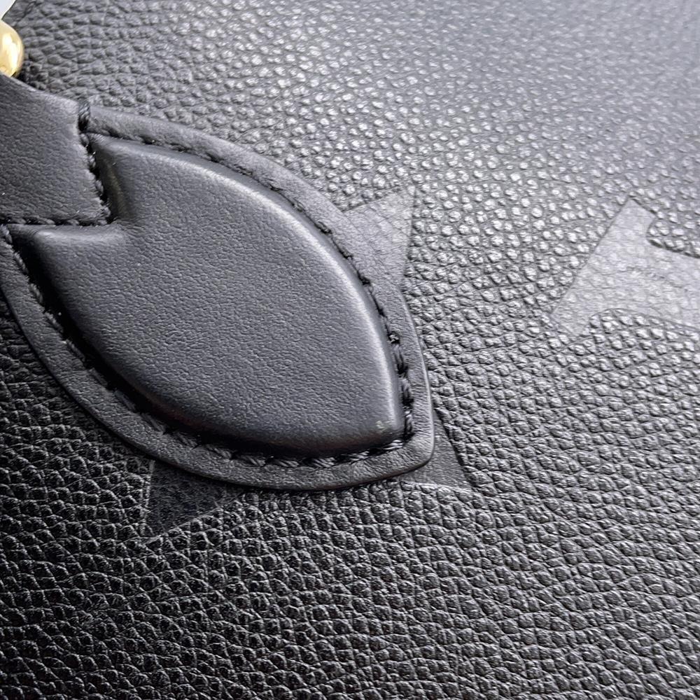 Louis Vuitton OnTheGo Monogram Empreinte Tote Bag Shoulder Black - Picture 10 of 12